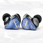 TD19 beryllium diaphragm resin starry sky blue HIFI Bass Earphone