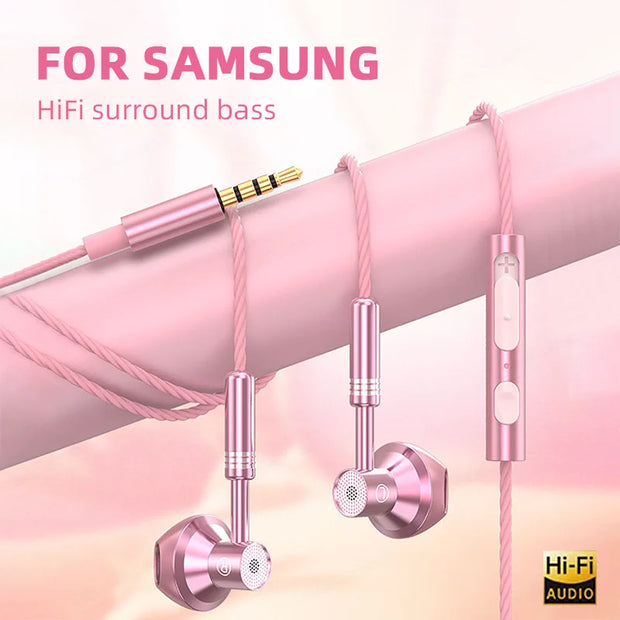 HiFi Bass Stereo Volume Control Headset