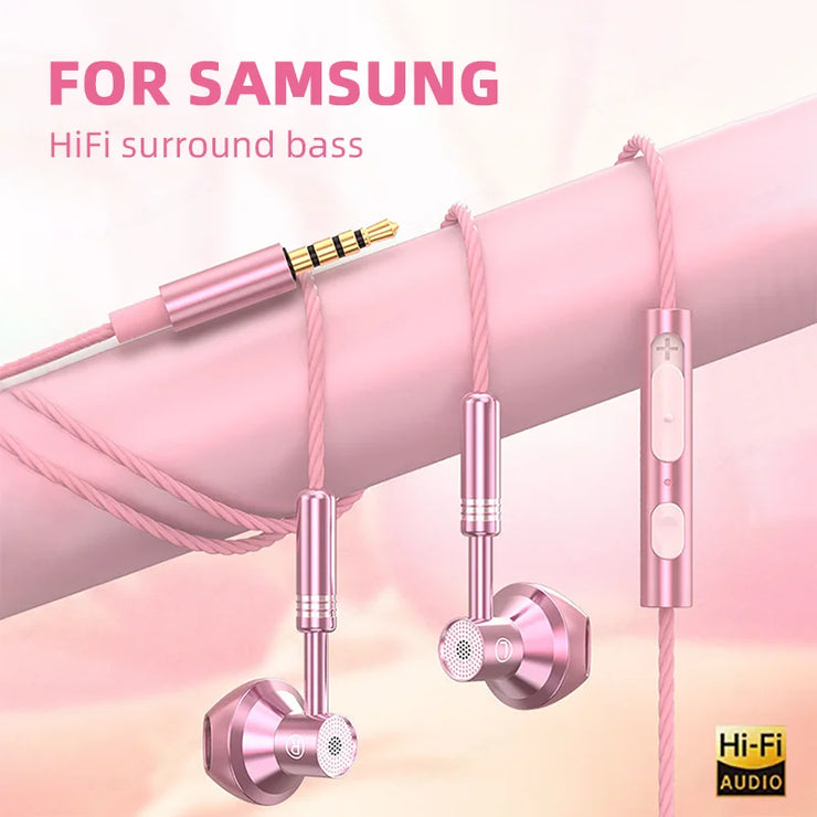 HiFi Bass Stereo Volume Control Headset