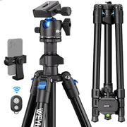 New 64.17-inch Professional Camera Tripod