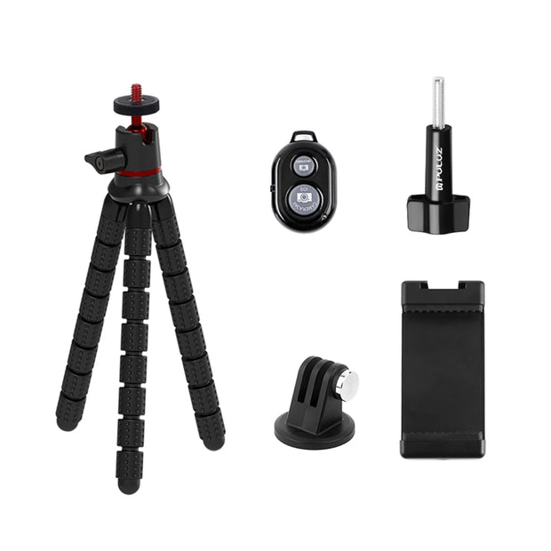 PULUZ Mini Octopus Flexible Tripod Holder