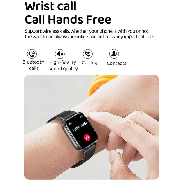 Men's Bluetooth Talk Fitness Tracker Sports Watches