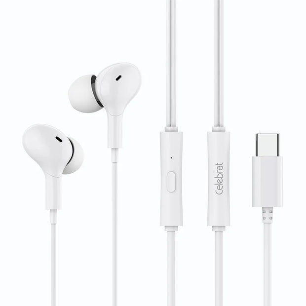 New Type C Jack Wired Headphones