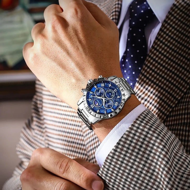 Man Quartz Sports Watch