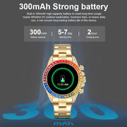 LIGE 1.43" AMOLED Man Smart Watch Bluetooth Call NFC Outdoor Compass Smartwatch Men Fitness Tracker 100+ Sport Modes Bracelet