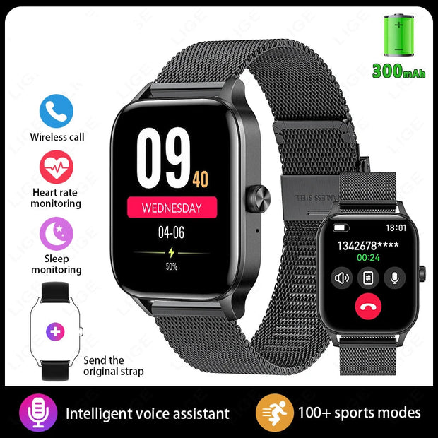 New LIGE Fashion Smart Watch
