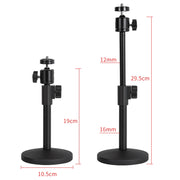 Desktop Webcam Support Stand Metal Desk Tripod