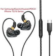 New Wired Headset USB C Gamer Headphones