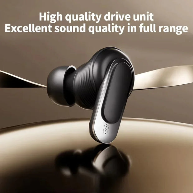 2025 high-quality V8 wireless Bluetooth earphones with ANC noise reduction and built-in microphone, waterproof earplugs