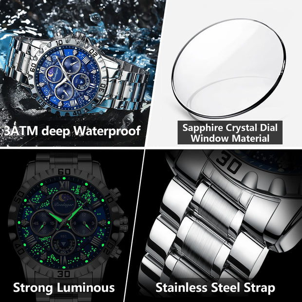 Man Quartz Sports Watch