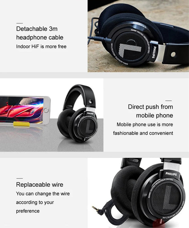 Philips Original SHP9500 Wired Headphones