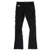 Men's Spring Autumn Casual Denim Pants Ripped Multi Pockets Slim Fit Jeans Trousers for Streetwear Punk Trendy Fashion Retro