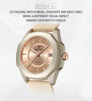 NAVIFORCE NF7107 Quartz Calendar Waterproof and Shockproof Watches for Women Clocks