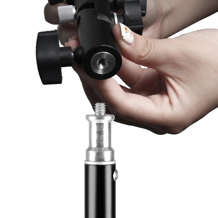 1/4 Screw Head Light Stand Tripod