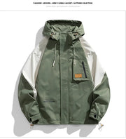 Men Jacket Hoodie Loose Outerwear Hiking Sportswear Mens Casual Breathable Jackets Male Windbreaker Plus Size L-9XL Men Clothing