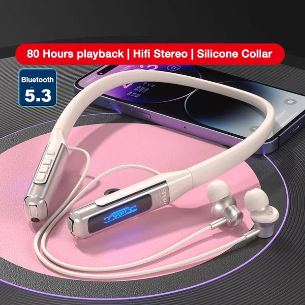 EARDECO 80 Hours Endurance Bluetooth Headphone
