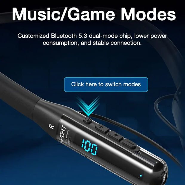 EARDECO 80 Hours Endurance Bluetooth Headphone