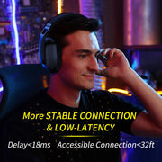BINNUNE BW06 2.4GHz Wireless Gaming Headset