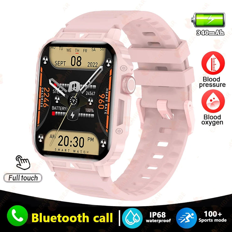 New 1.95 Outdoor Military Smart Watch