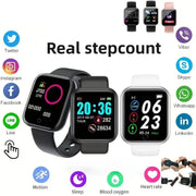 Y68 Real Step Count Fashion Smart Sports Watch
