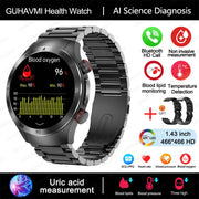 2025 New Laser Therapy ECG+PPG Smartwatch