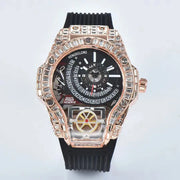 2025 New, Quartz Watch, Square Watch Fashion Business Large Dial Men's Watch