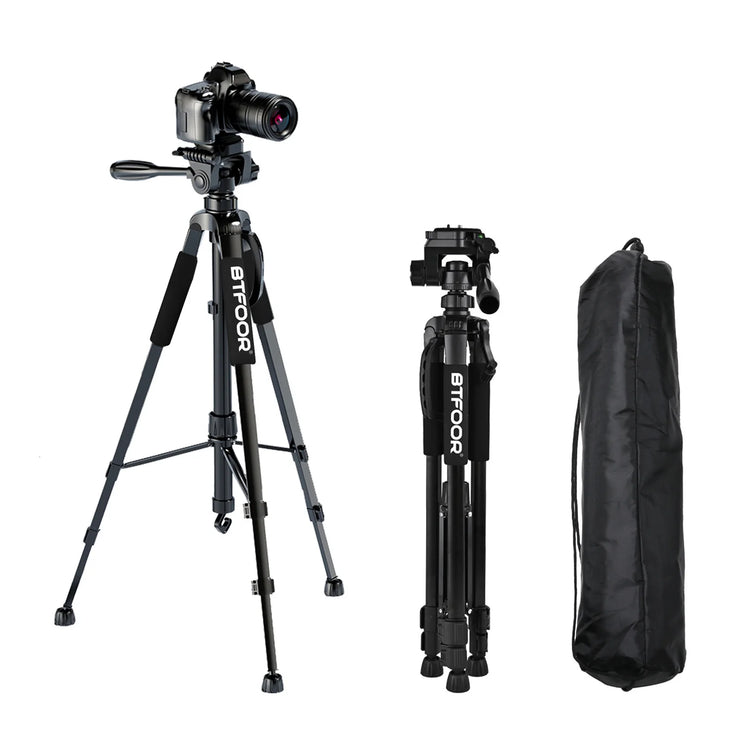 55” 140CM Travel Digital Camera Tripod