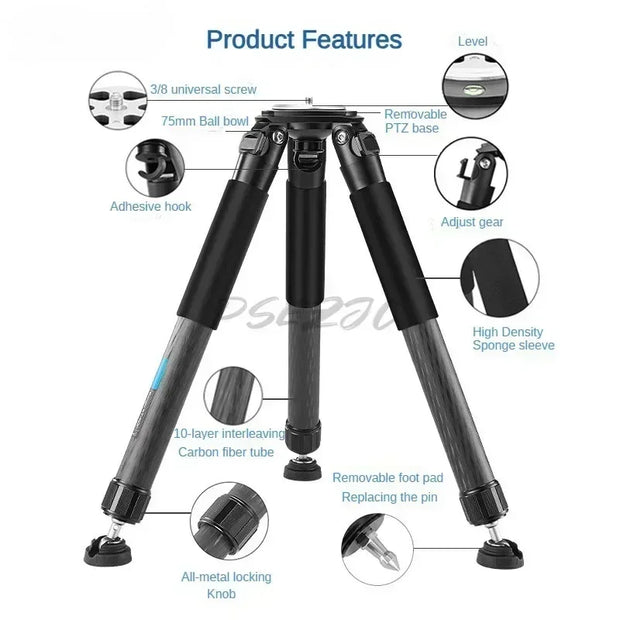 New Compact Carbon Fiber Tripod