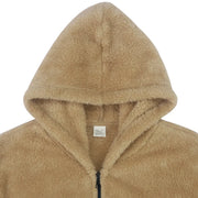 2025 Men's Casual Double-sided Plush Warm Jacket Autumn Winter Thick Wool Coats Solid Hooded Fleece Hoodies Loose Men Clothing