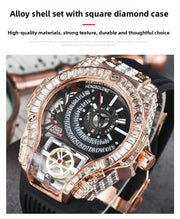 2025 New, Quartz Watch, Square Watch Fashion Business Large Dial Men's Watch