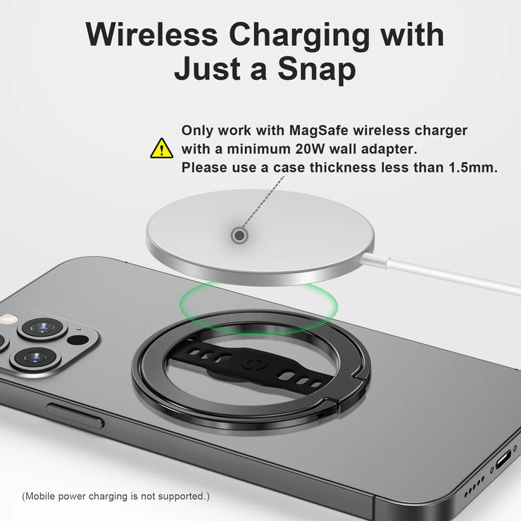 New EWA Compatible Wireless Charging Phone Grip Stand