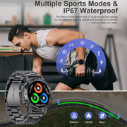 Men Bluetooth Calling Waterproof Watches