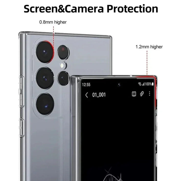 New Soft Silicone Clear Phone Case
