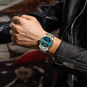 Men Quartz Stainless Steel Sports Watches