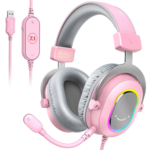 7.1 Surround Sound/3-EQ/MIC,Over-ear Headphone