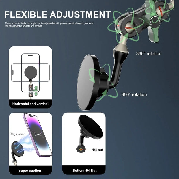 360° Magnetic Mobile Phone Holder