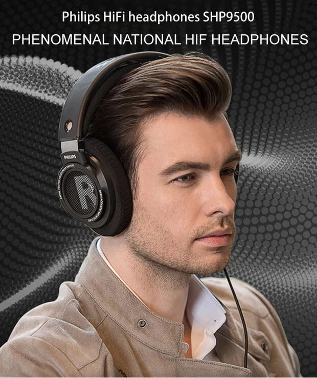 Philips Original SHP9500 Wired Headphones