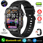 2025 New Rugged Military Fitness Smart Watch