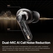 Active Noise Cancelling Bluetooth V5.4 Earphones