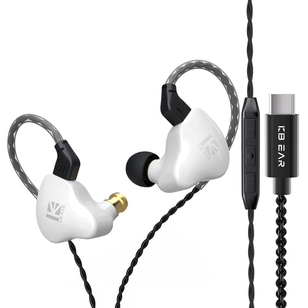KBEAR KS1 Type-C In Ear Monitor Earphone