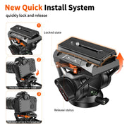 COMAN DK327AQ6 Video Monopod Tripod