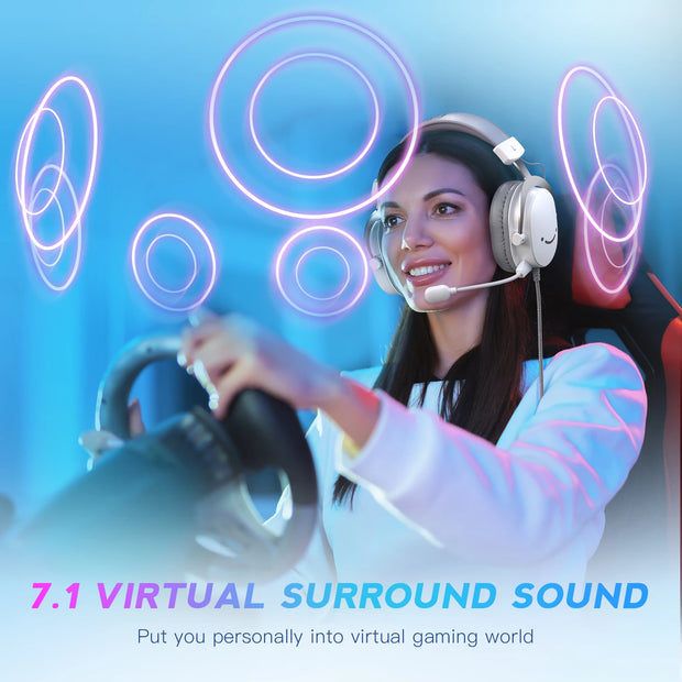 FIFINE USB Gaming Headset