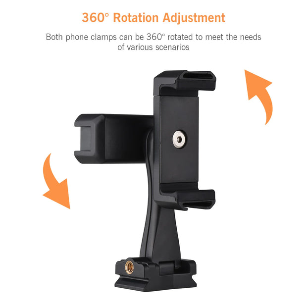 Smartphone Video Kit Including Universal Phone Tripod