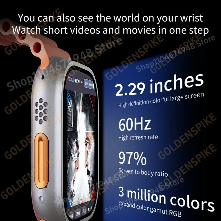 DW100 Pro Android 4G Smartwatch