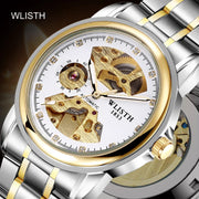 Fashion Hollow Business Tourbillon Automatic Mechanical Watch for Men