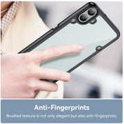 New Translucent Soft Frame Clear Case