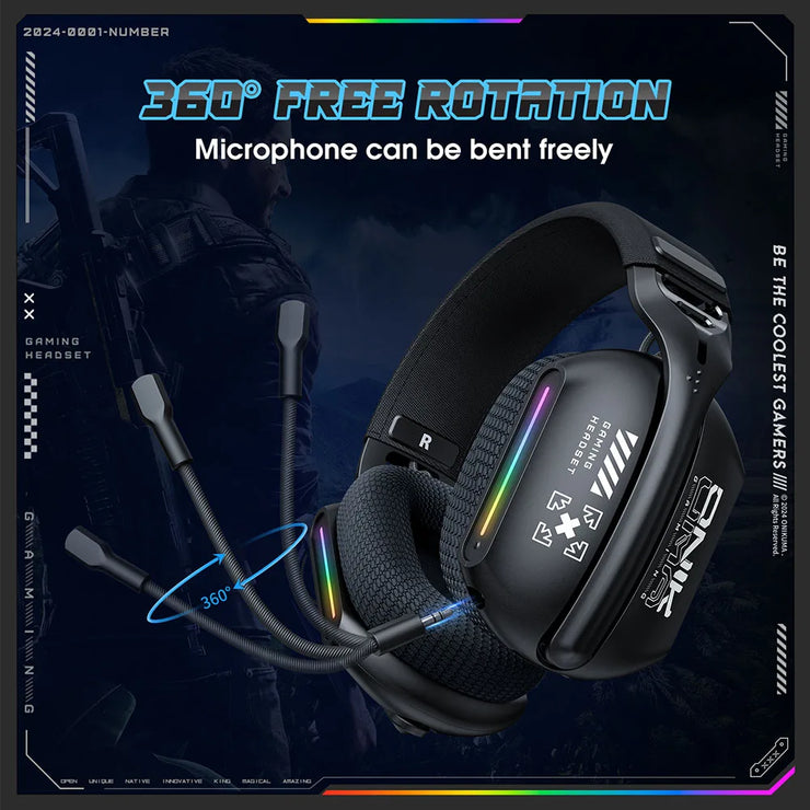 ONIKUMA Wireless Gaming Headset