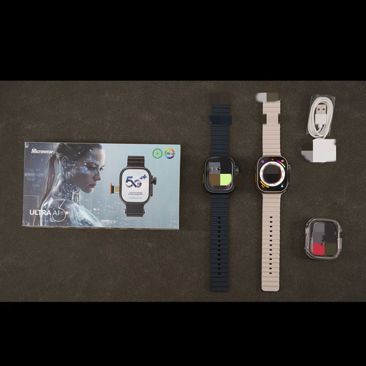 2025 Ultra Ai 3 4G Full Netcoms Smart Watch