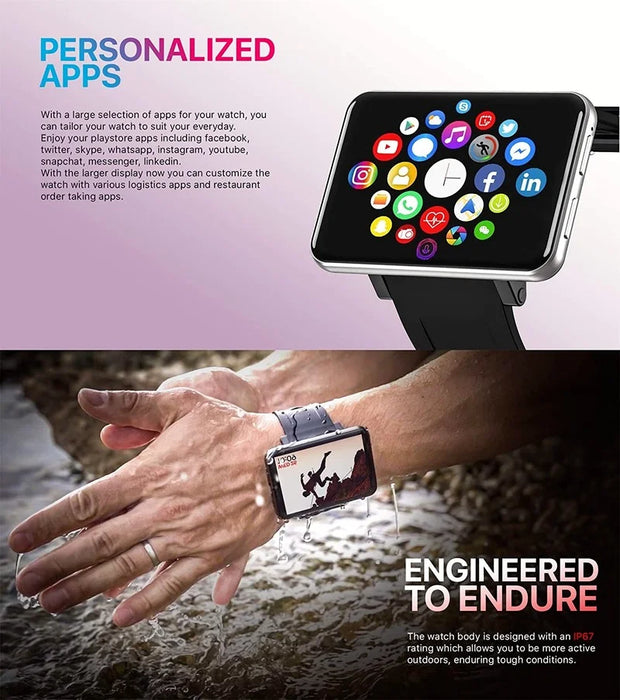 DM100 4G LTE Smart Watch