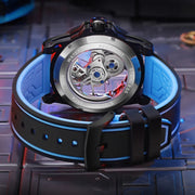 Men's Casual Mechanical Watch Automatic Luxury Brand New Sport Watches Man Hollow Out Fashion Waterproof Business Luminous Clock
